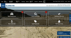 Desktop Screenshot of bigspringford.com